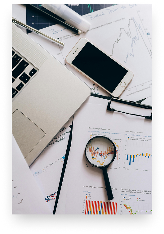 Research reports and analytics tools